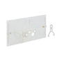 Geberit - Geberit protection plate with brace and lever mechanism