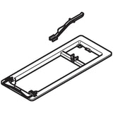 Conversion set for Geberit actuator plates with top actuation