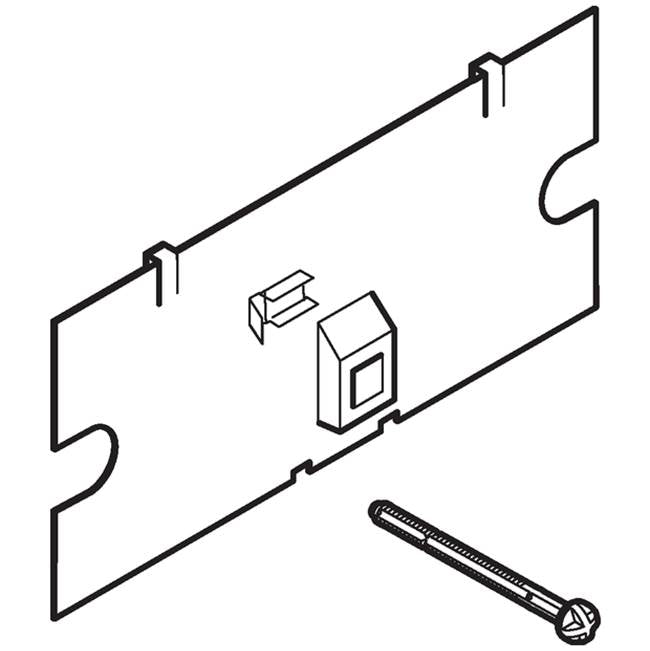 Protection plate for Geberit concealed cistern