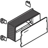 Geberit extension set for protection box of service opening