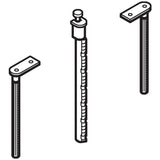 Actuator rod set for Geberit actuator plate