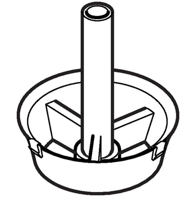 Damming device for Geberit exposed cisterns and Geberit Monolith