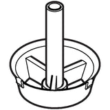 Damming device for Geberit exposed cisterns and Geberit Monolith