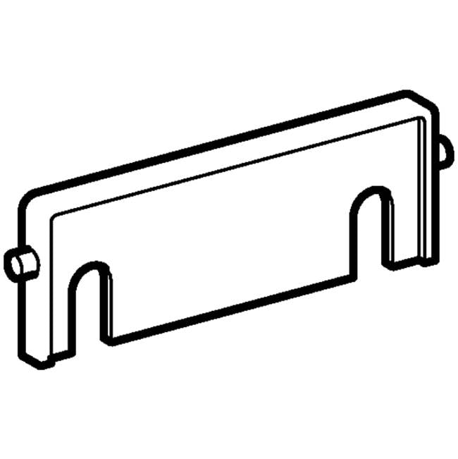 Twist lock for Geberit actuator plate Twinline