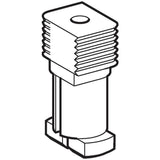 Quick-lock bolt for cover plate, for Geberit urinal flush control