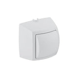 Geberit - Hand-operated actuator for single flush, for Geberit WC flush control with pneumatic flush actuation: bright chrome / matt chrome - Matte Chrome
