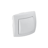 Geberit - Hand-operated actuator for single flush, for Geberit WC flush control with pneumatic flush actuation: bright chrome / matt chrome