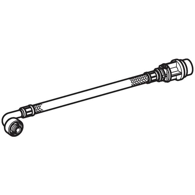 Reinforced braided hose for Geberit Kappa concealed cistern 15 cm