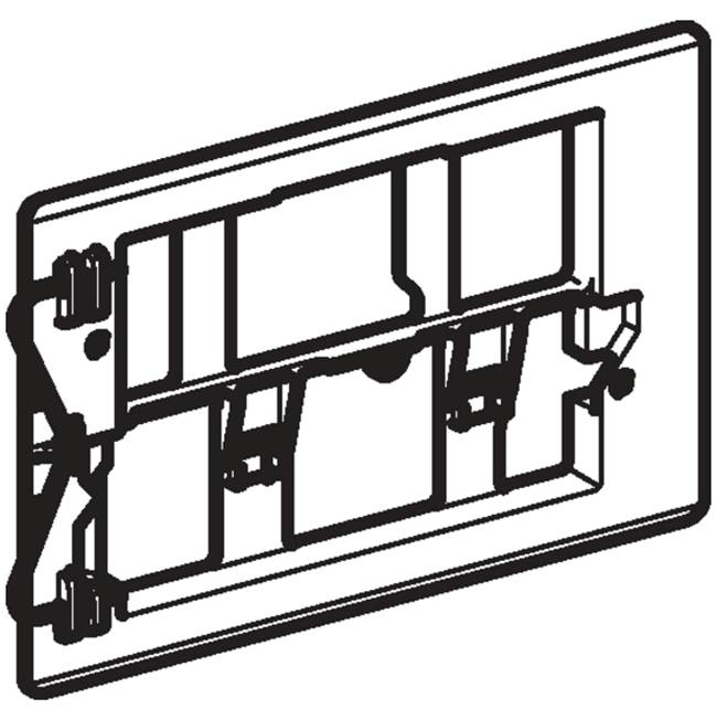 Mounting frame for Geberit actuator plate Kappa and Artline