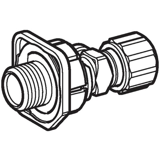 Geberit - Geberit water supply connection with integrated angle stop valve