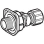 Geberit - Geberit water supply connection with integrated angle stop valve