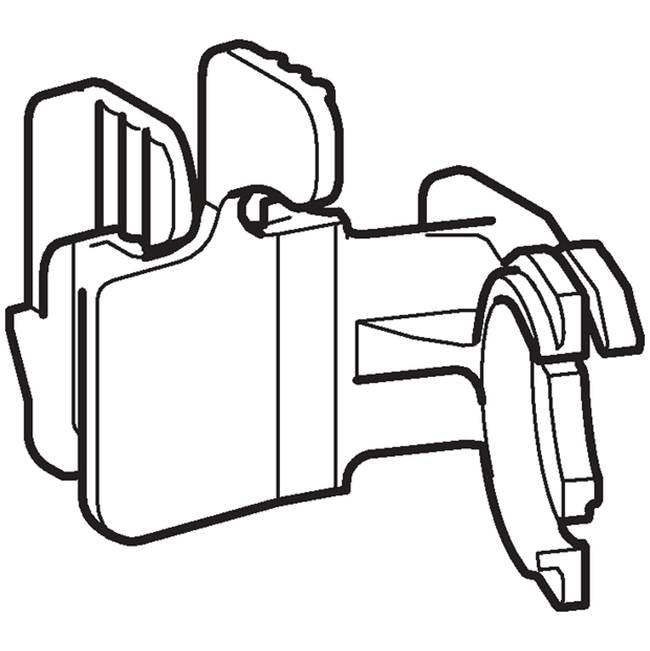 Mounting clip for Geberit fill valve type 380
