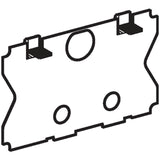 Protection plate for Geberit concealed cistern