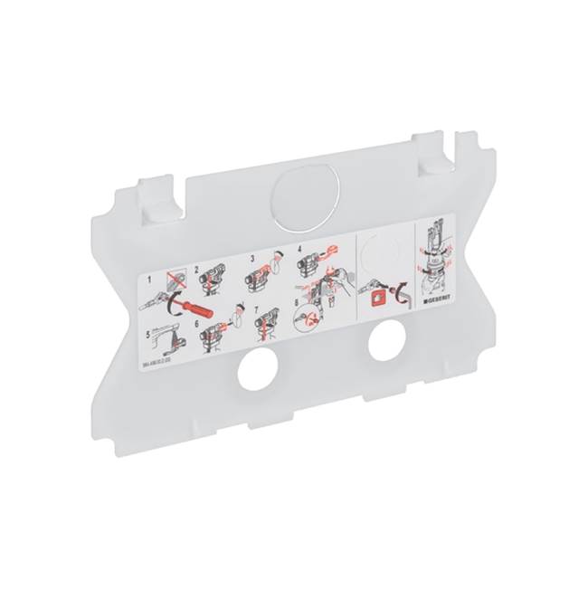 Geberit - Protection plate for Geberit concealed cistern