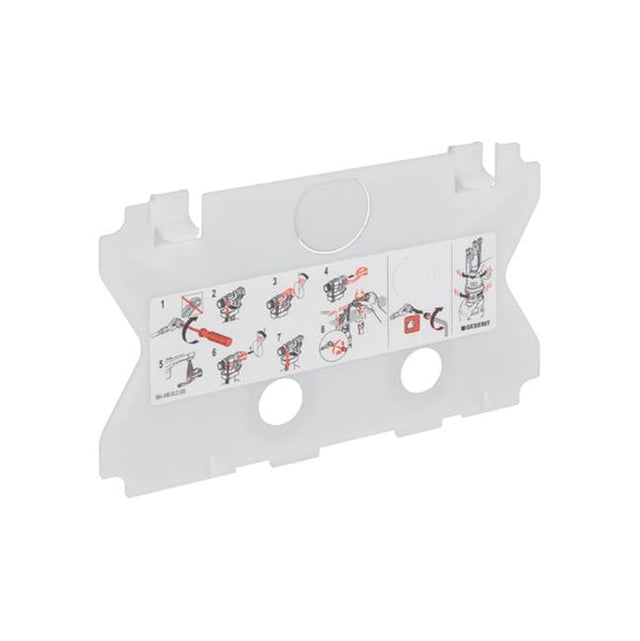 Geberit - Protection plate for Geberit concealed cistern