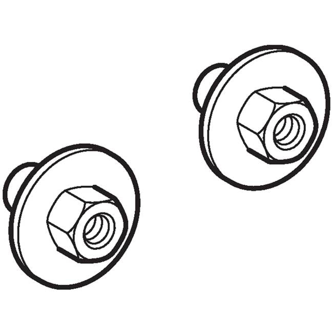 Geberit flange nut set (2 pc.)