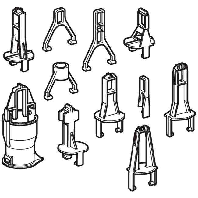 Geberit - Flush valve bracket for Geberit flush valves