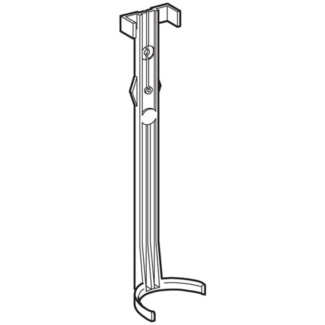 Geberit holding-down clamp