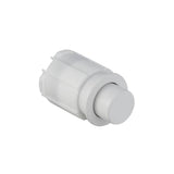Geberit - Actuator for Geberit WC flush control with pneumatic flush actuation, single flush: bright chrome-plated - Chrome