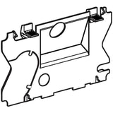 Protection plate for Geberit WC flush control with electronic flush actuation