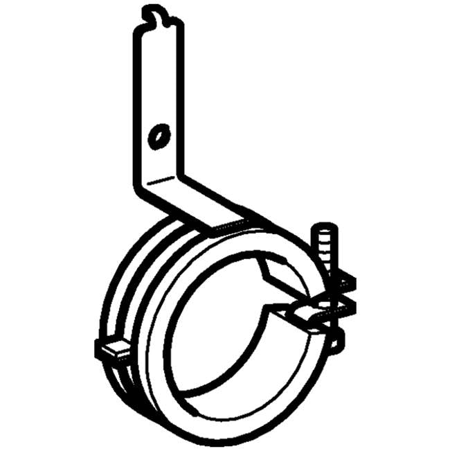 Geberit Duofix pipe bracket d50-56 for connector bend for washbasin