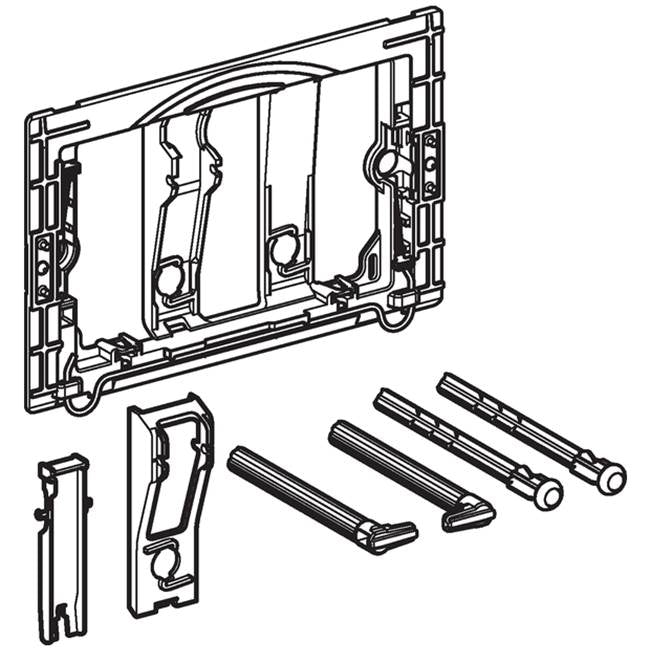 Geberit - Conversion set for Geberit actuator plates Danceline