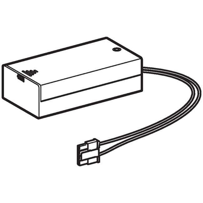 Geberit - Battery compartment for Geberit urinal flush controls with electronic flush actuation, battery operation