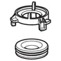 Geberit - Bayonet joint set with lip seal, for Geberit urinal flush control