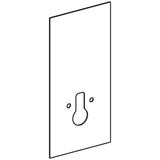 Geberit - Front cladding for Geberit Monolith sanitary module for wall-hung WC, 101 cm, toilet fastening width 18 cm: sand glass