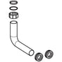 Geberit - Flush bend for Geberit Monolith sanitary module for WC: white alpine