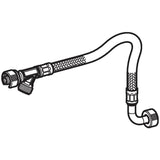 Reinforced braided hose for Geberit Sigma concealed cistern 8 cm