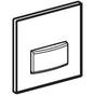 Geberit - Actuator plate type 50 for Geberit urinal flush control with pneumatic flush actuation