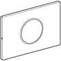 Geberit - Actuator plate Sigma10 for Geberit WC flush control with electronic flush actuation: stainless steel brushed/polished/brushed