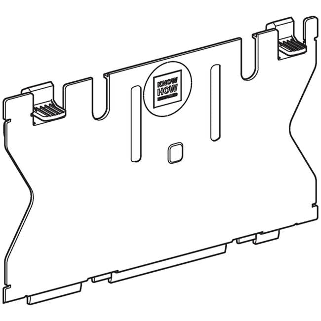 Geberit - Protection plate for hydraulic servo lifter, for Geberit Sigma concealed cistern 12 cm