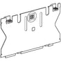 Geberit - Protection plate for hydraulic servo lifter, for Geberit Sigma concealed cistern 12 cm
