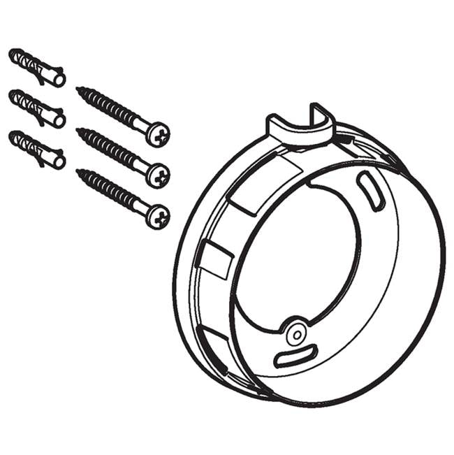 Geberit - Fastening ring for Geberit remote flush actuation type 01, exposed actuator