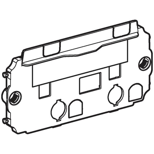 Geberit - Protection plate for Geberit cover plate Omega, surface-even