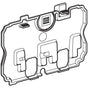 Geberit - Protection plate for Geberit actuator plate Sigma60