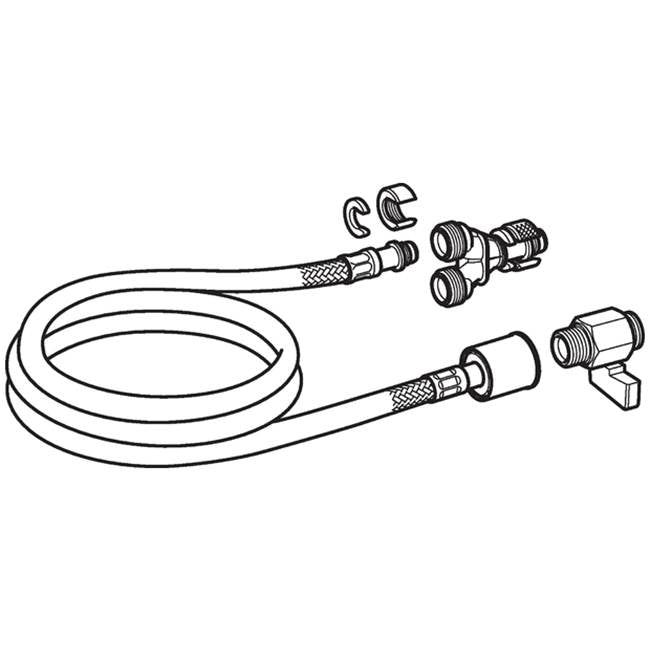 Water supply connection set for Geberit AquaClean 8000 / 8000plus