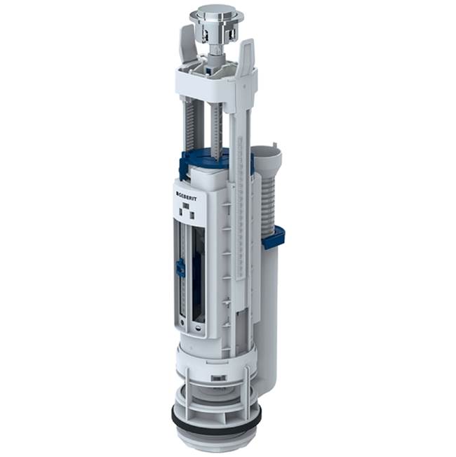 Geberit - Geberit flush valve type 290, single flush: bright chrome-plated