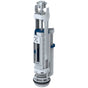 Geberit - Geberit flush valve type 290, single flush: bright chrome-plated