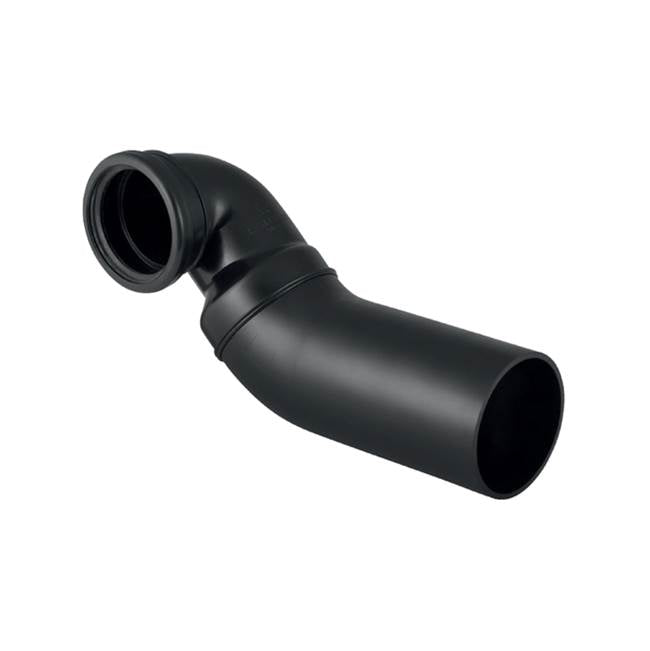 Geberit - Geberit PE connection bend 90 Degrees for wall-hung WC, offset to the left, with extension: d90mm d1=90mm