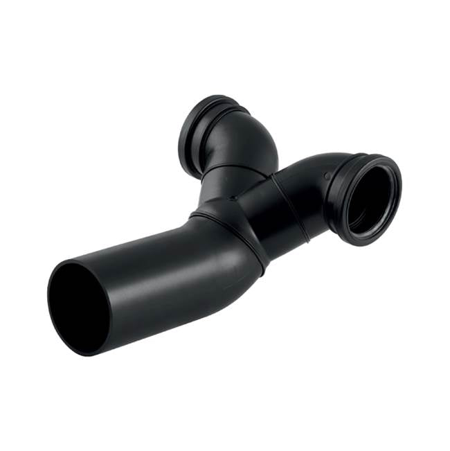 Geberit - Geberit PE double connection bend 90 Degrees, offset: d110mm d1=90mm