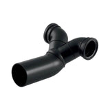 Geberit - Geberit PE double connection bend 90 Degrees, offset: d110mm d1=90mm