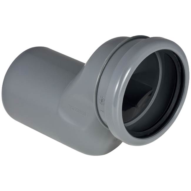 Geberit - Geberit connection set for wall-hung WC, with straight connector stepped by 5 cm: grey