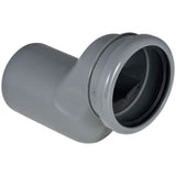 Geberit - Geberit connection set for wall-hung WC, with straight connector stepped by 5 cm: grey