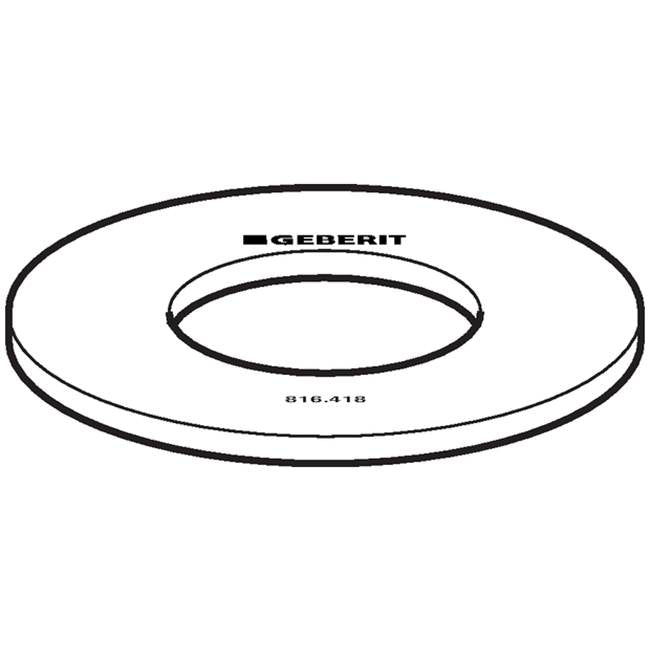 Flat gasket for Geberit flush valves of exposed and concealed cisterns