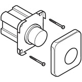 Geberit hand-operated actuator, pneumatic, concealed installation: white alpine