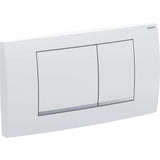 Geberit - Geberit actuator plate Twinline30, for dual flush: matt chrome-coated, easy-to-clean coated - Matte Chrome