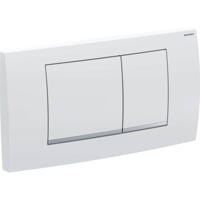 Geberit - Geberit actuator plate Twinline30, for dual flush: matt chrome-coated, easy-to-clean coated - Matte Chrome